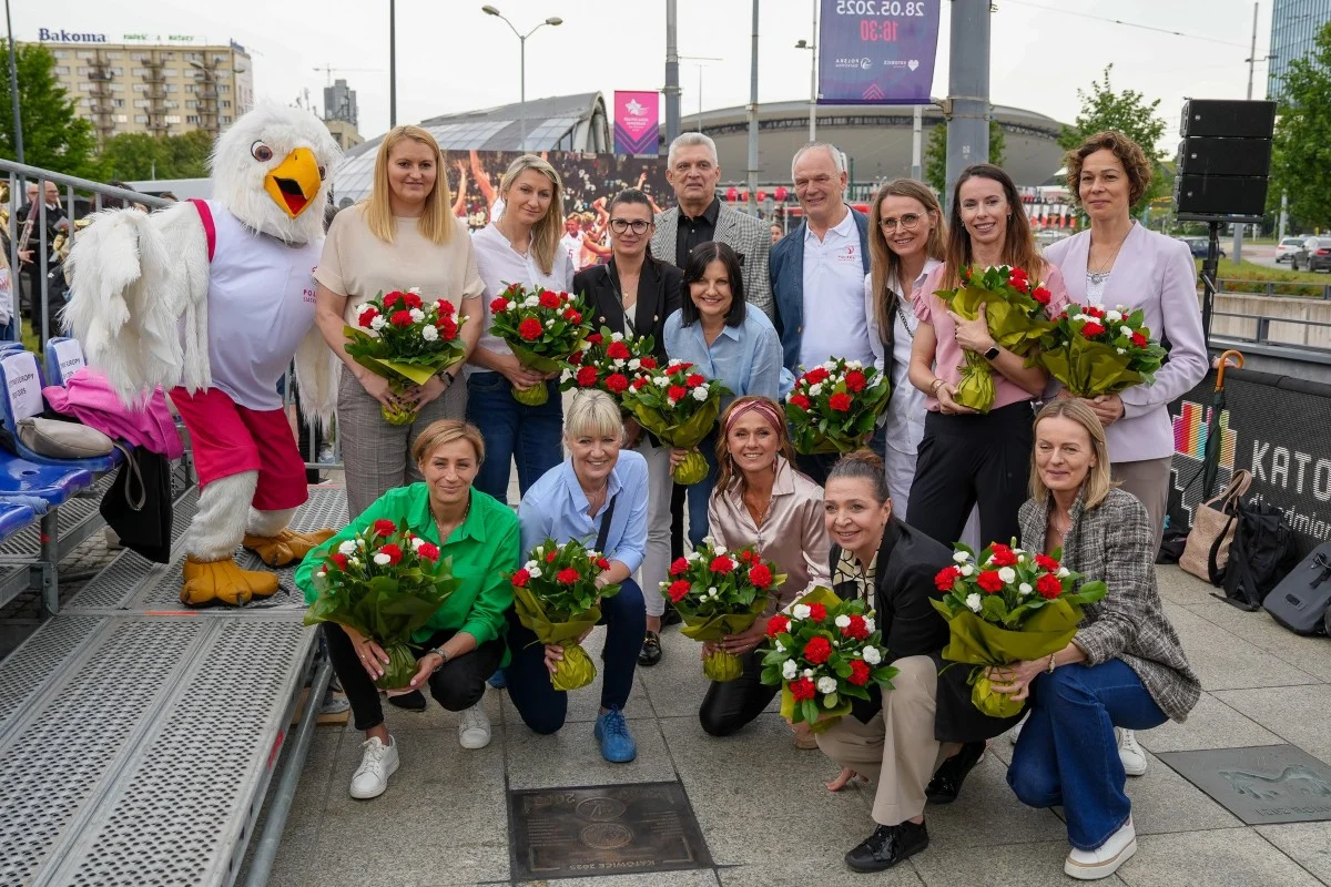 Katowice oddają hołd legendom siatkówki. Nowe nazwiska na Alei Gwiazd!