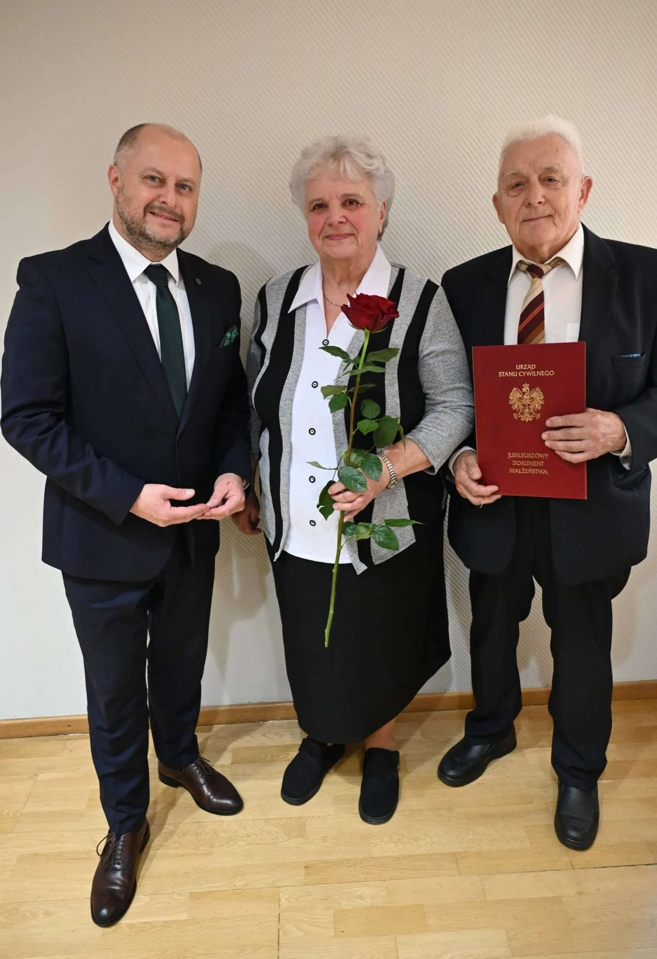 Jubileusze małżeńskie w Rudzie Śląskiej. Pary świętowały 55, 60 i 65 lat razem / fot. Michał Pierończyk FB