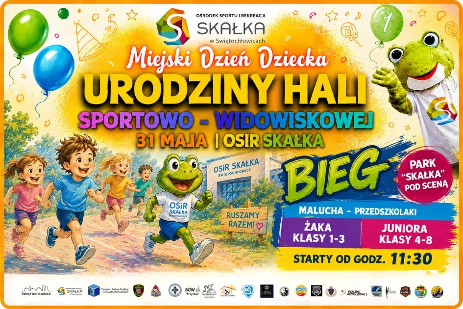 Miejski Dzień Dziecka na Skałce. Dzieci pobiegną po medale