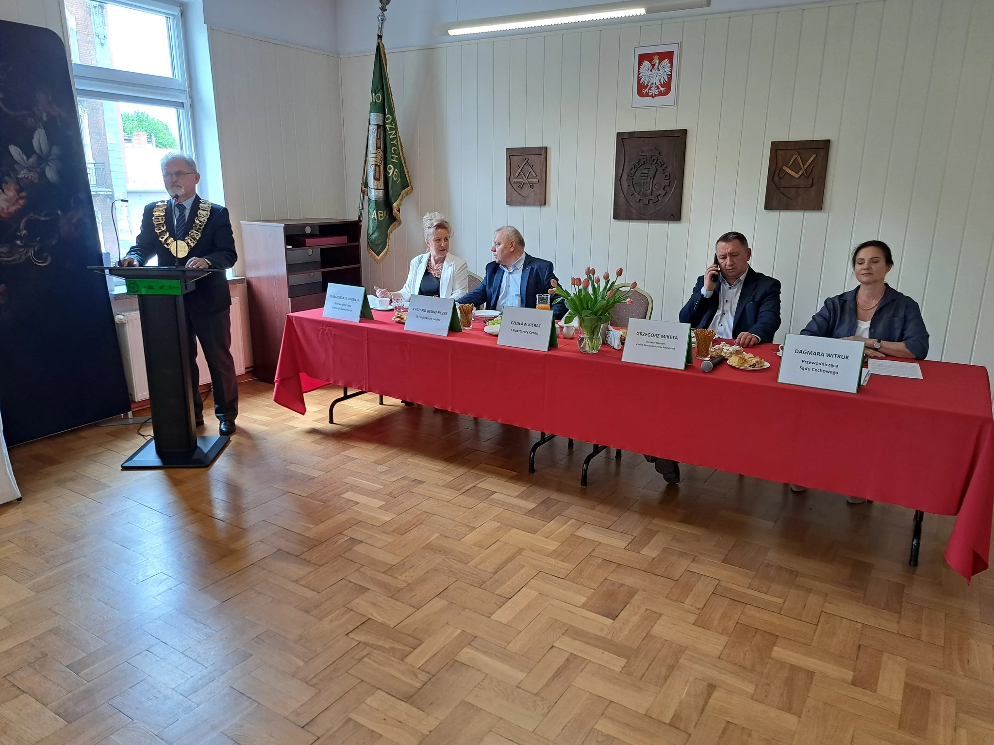 Ryszard Bednarczyk nowym Starszym Cechu Rzemieślników w Zabrzu / fot. Cech Rzemieślników w Zabrzu