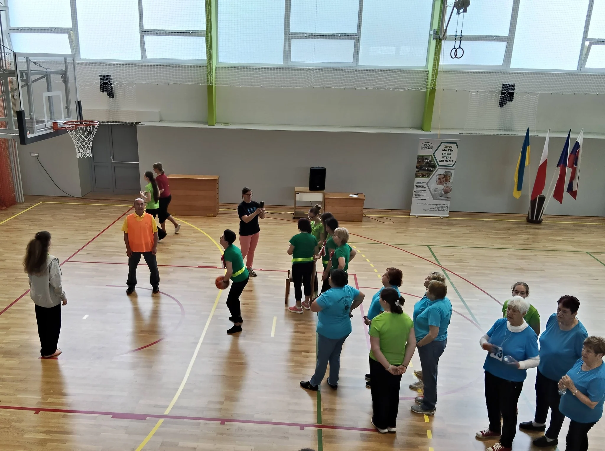 Seniorzy z Mikołowa pokazali sportową energię w Ostrawie / fot. Seniorzy Powiatu Mikołowskiego