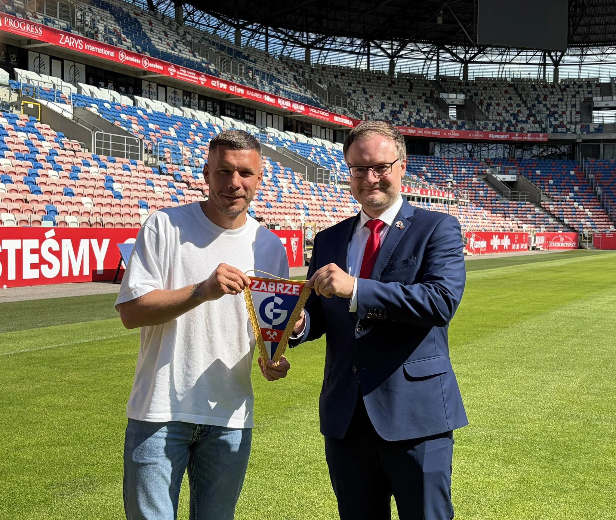 Górnik Zabrze sprzedany. Klub przechodzi w ręce spółki Lukasa Podolskiego