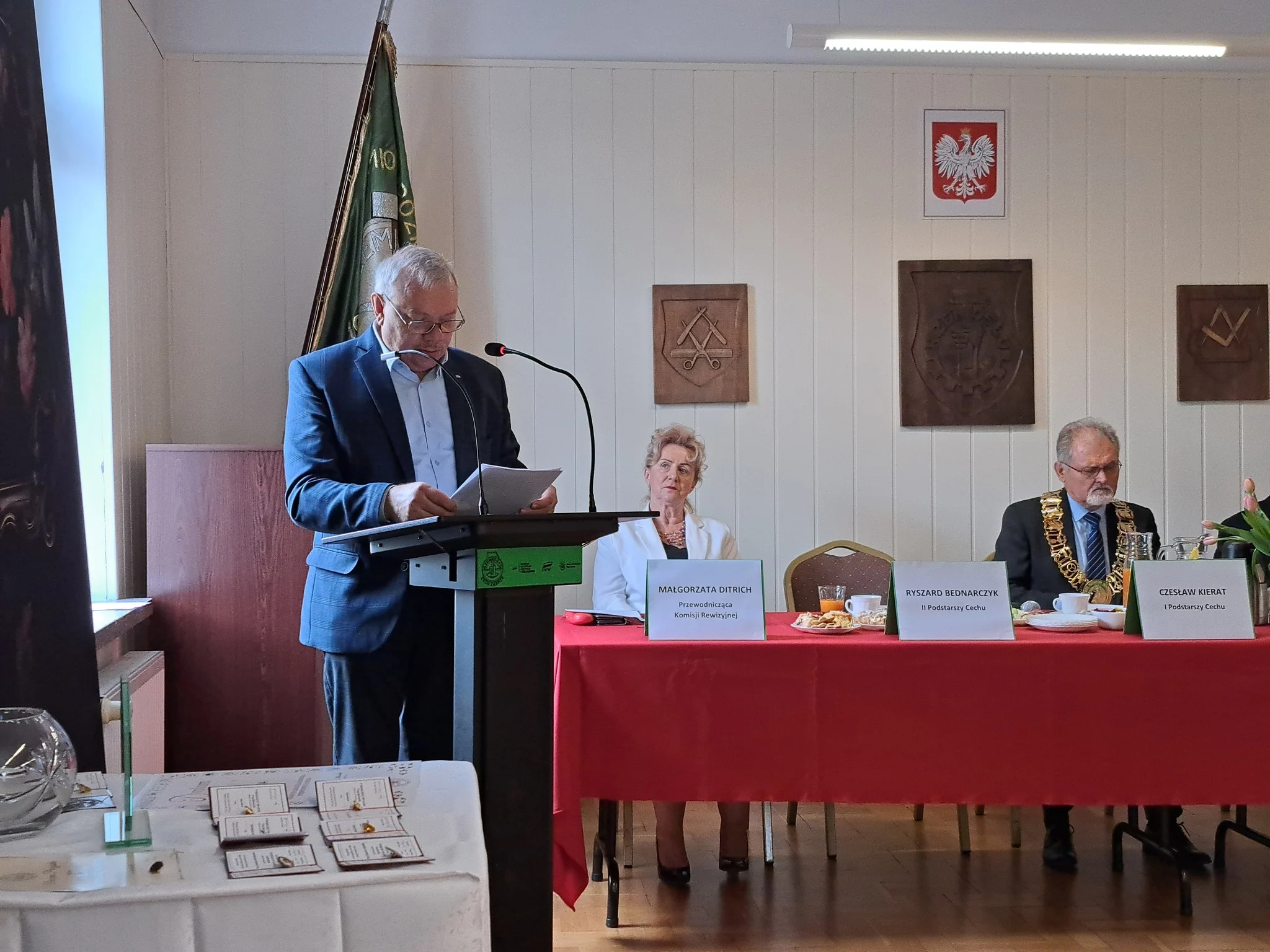 Ryszard Bednarczyk nowym Starszym Cechu Rzemieślników w Zabrzu / fot. Cech Rzemieślników w Zabrzu