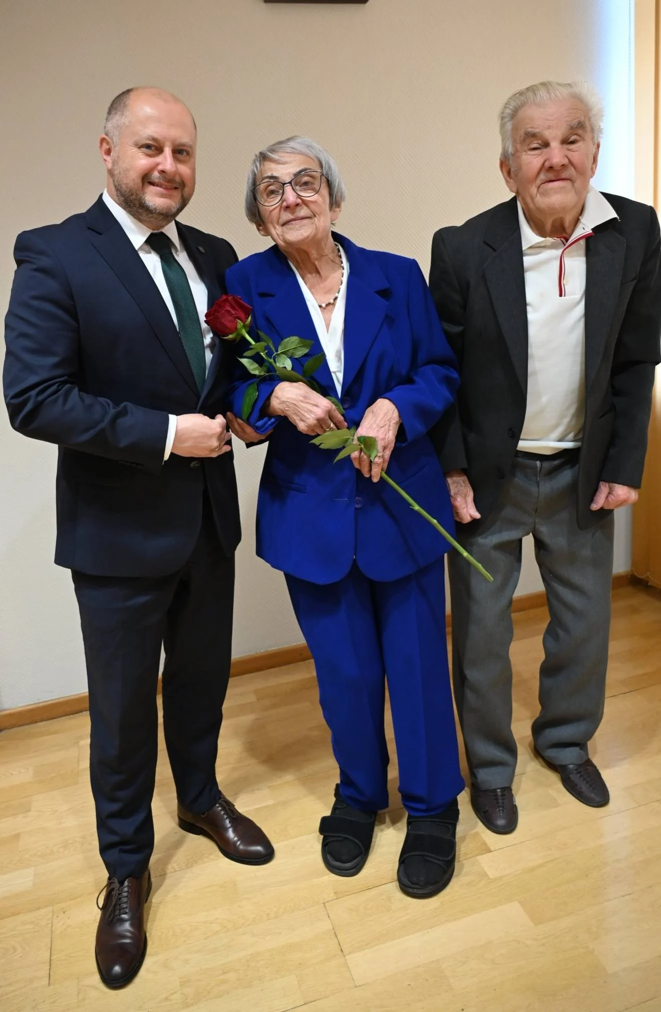 Jubileusze małżeńskie w Rudzie Śląskiej. Pary świętowały 55, 60 i 65 lat razem / fot. Michał Pierończyk FB