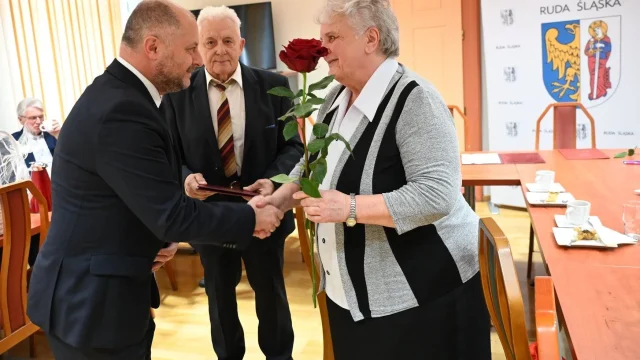 Razem od 65 lat. Ruda Śląska uhonorowała małżeńskich jubilatów