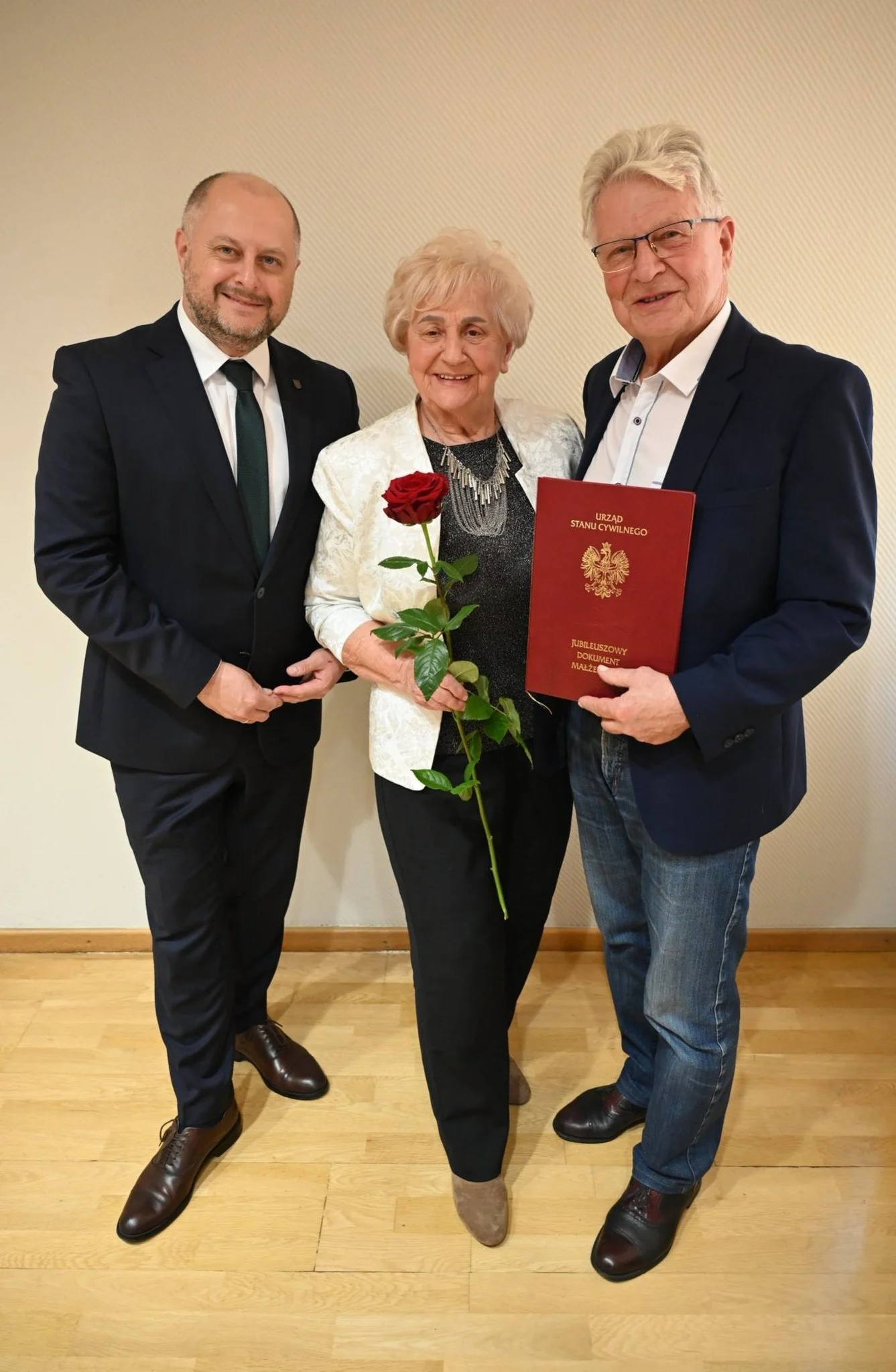 Jubileusze małżeńskie w Rudzie Śląskiej. Pary świętowały 55, 60 i 65 lat razem / fot. Michał Pierończyk FB