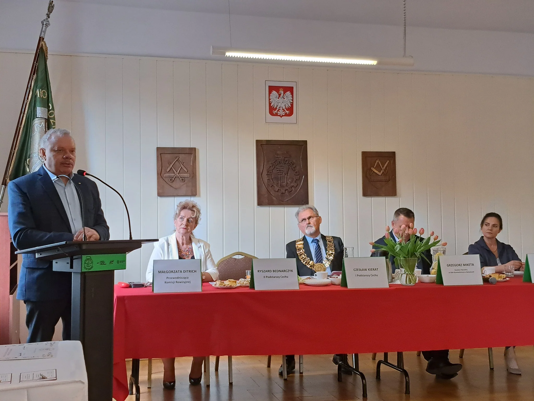 Ryszard Bednarczyk nowym Starszym Cechu Rzemieślników w Zabrzu / fot. Cech Rzemieślników w Zabrzu