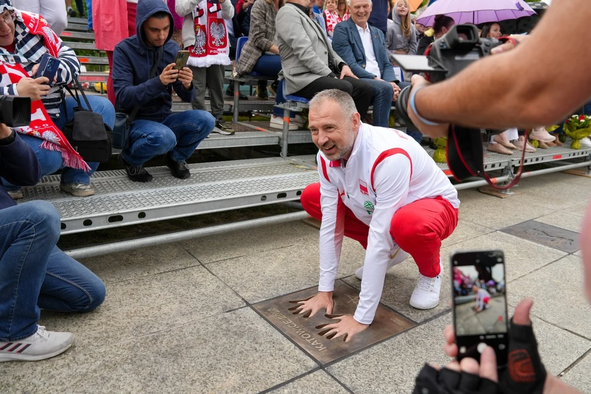 Katowice oddają hołd legendom siatkówki. Nowe nazwiska na Alei Gwiazd! / fot. K. Kalkowski
