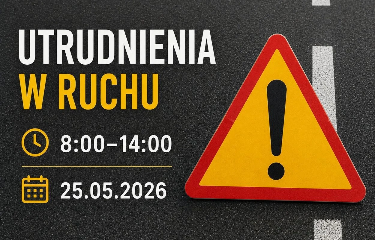 Utrudnienia na ważnym skrzyżowaniu w Zabrzu. Prace potrwają kilka godzin