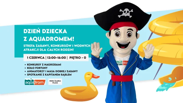 Dzień Dziecka z Aquadromem w Plaza Ruda Śląska
