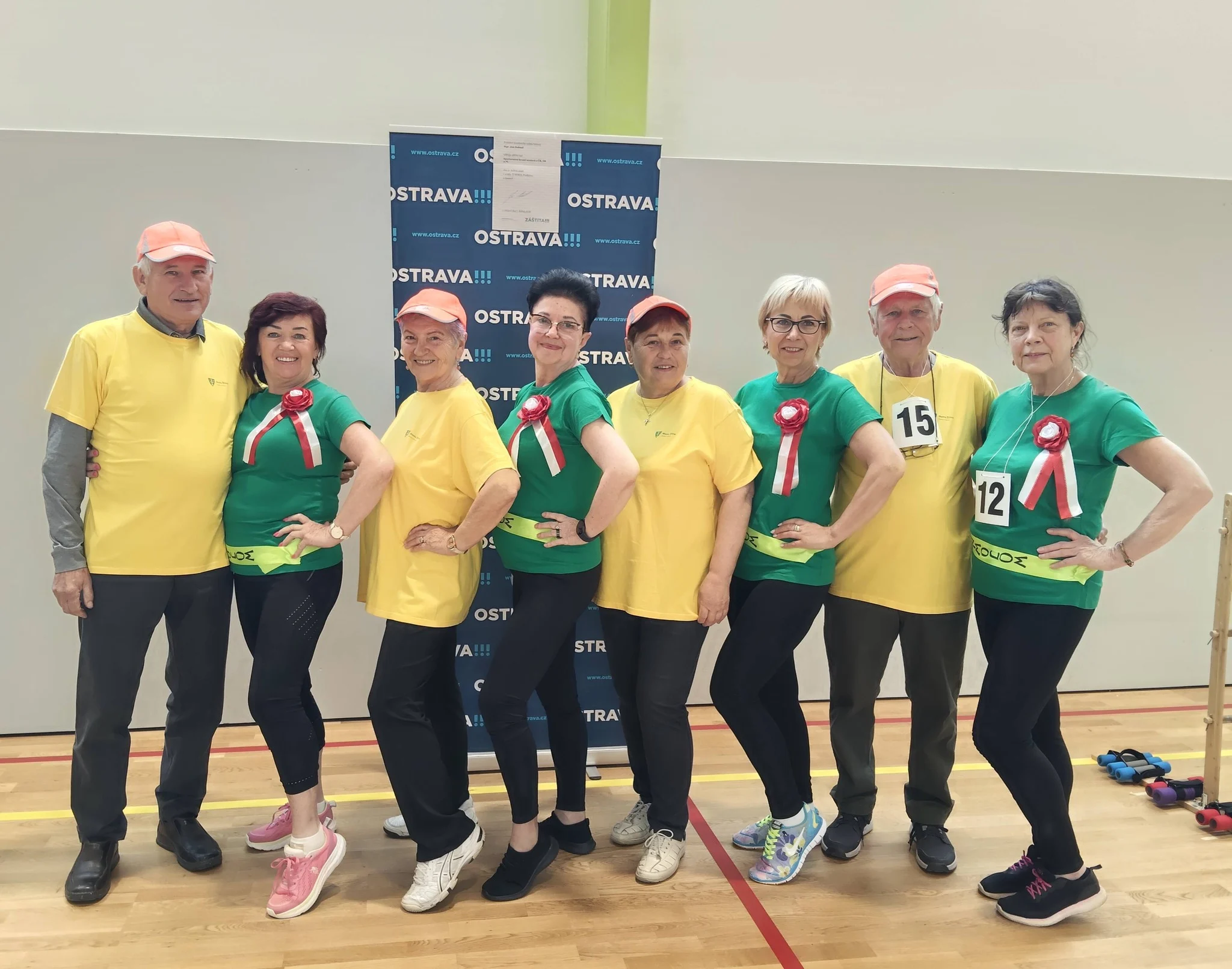 Seniorzy z Mikołowa pokazali sportową energię w Ostrawie