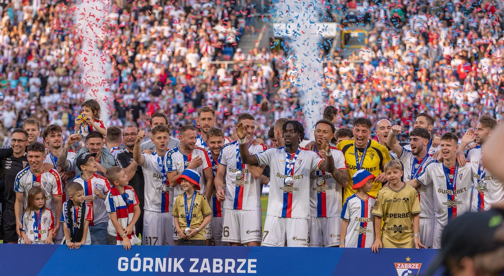 Wielki wieczór Górnika Zabrze i pożegnanie Lukasa Podolskiego