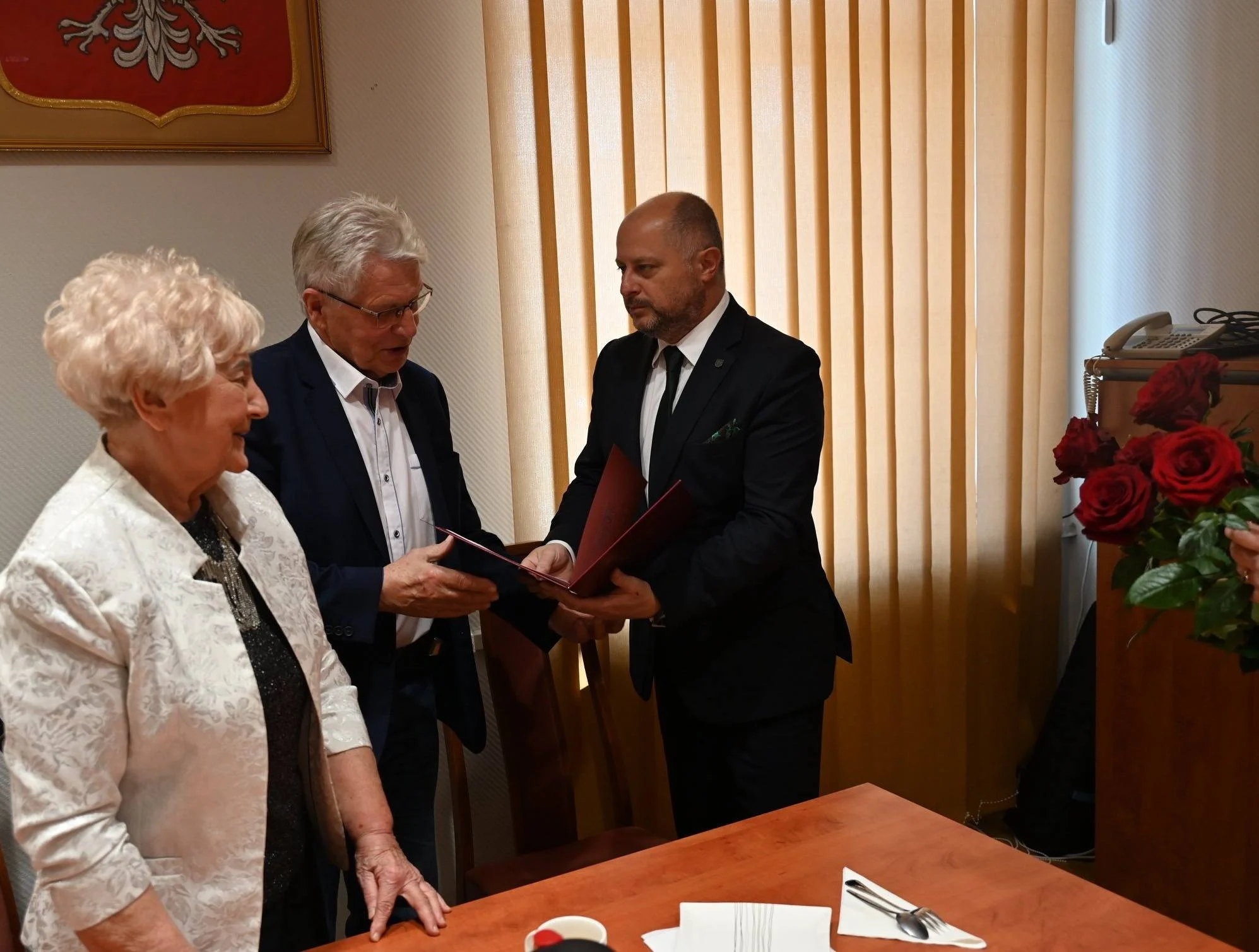 Jubileusze małżeńskie w Rudzie Śląskiej. Pary świętowały 55, 60 i 65 lat razem / fot. Michał Pierończyk FB