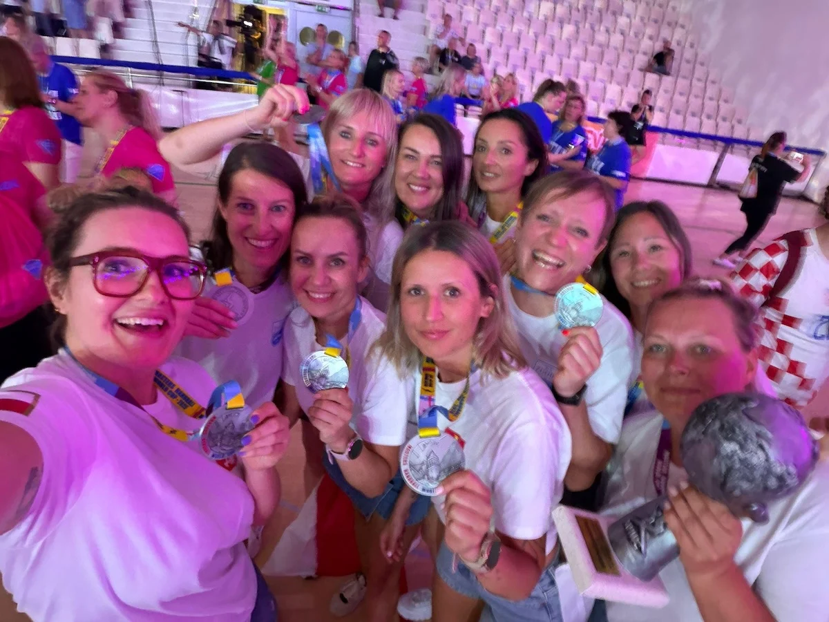 Srebro dla Zgody Bielszowice! Anna Samol MVP Masters Handball World Cup