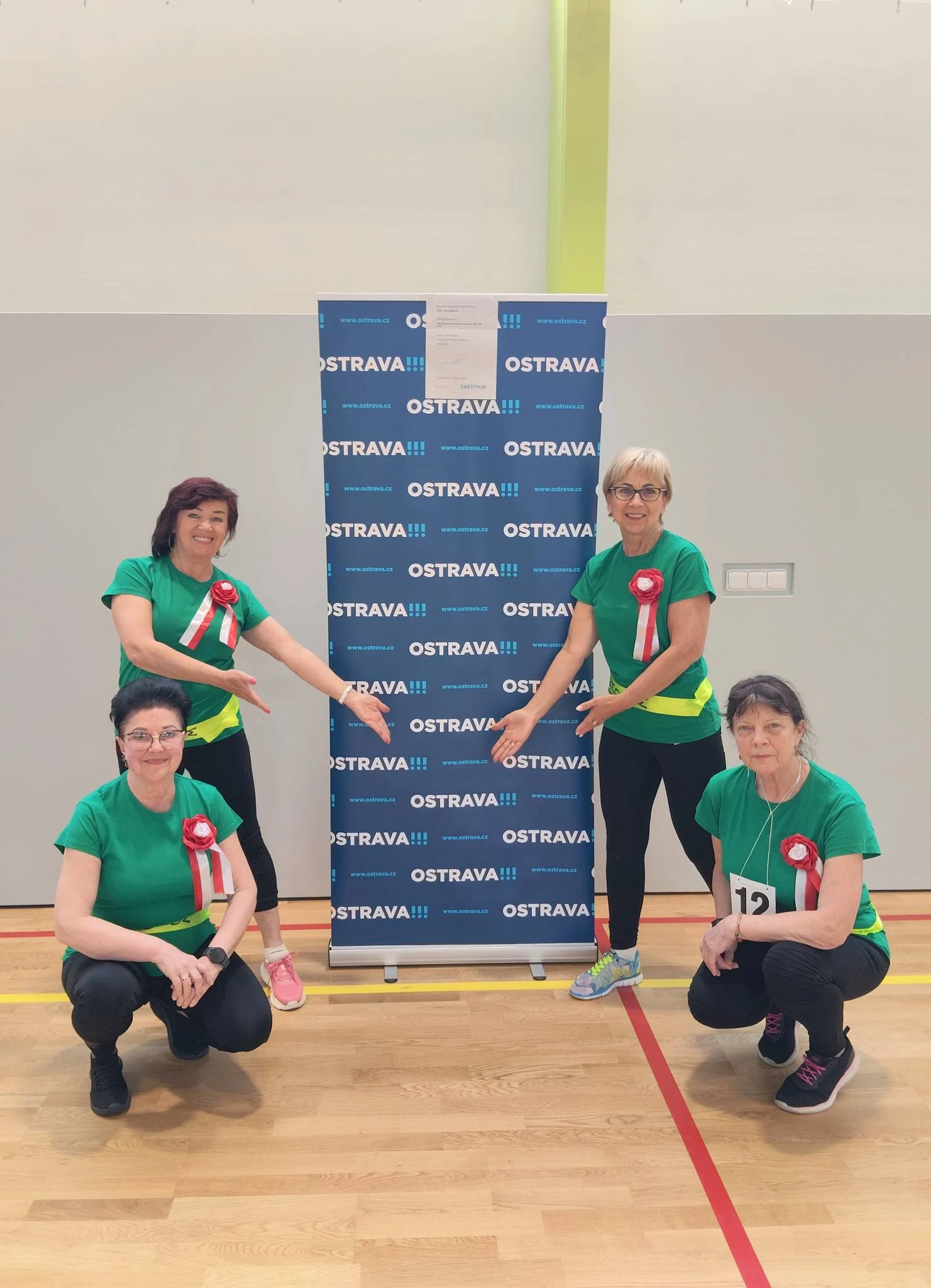 Seniorzy z Mikołowa pokazali sportową energię w Ostrawie / fot. Seniorzy Powiatu Mikołowskiego
