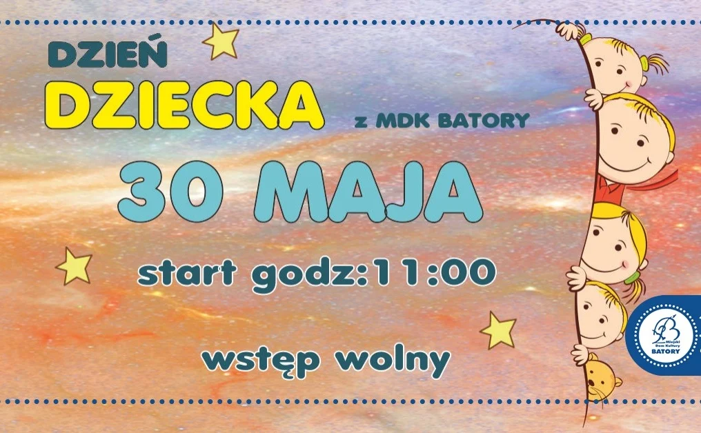 Dzień Dziecka w MDK Batory. Będzie spektakl, animacje i niespodzianki
