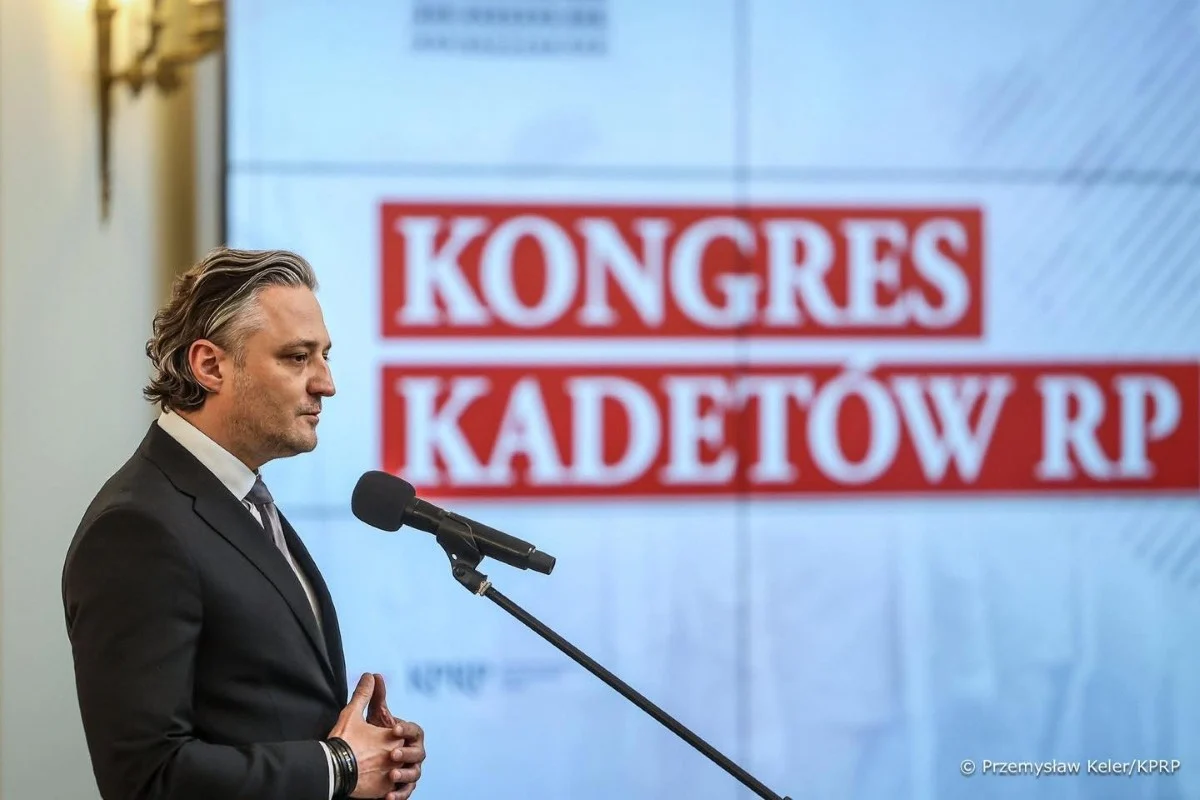 Uczniowie z Chorzowa zabrali głos w Warszawie. Chodzi o klasy mundurowe / fot. Kancelaria Prezydenta RP