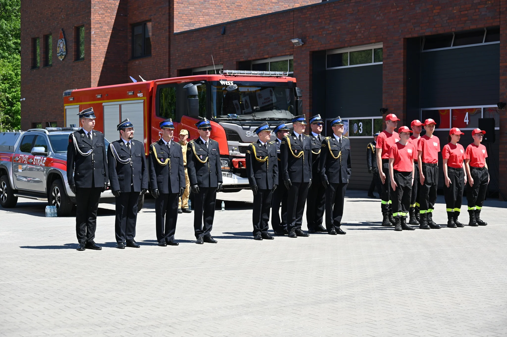 Dzień Strażaka w Rudzie Śląskiej. Uhonorowano funkcjonariuszy PSP i druhów OSP / fot. UM Ruda Śląska