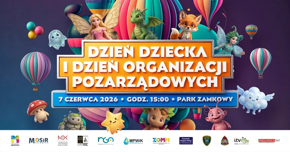 Dzień Dziecka w Mysłowicach pełen atrakcji. Będzie muzyka, taniec, sport i kolorowe holi