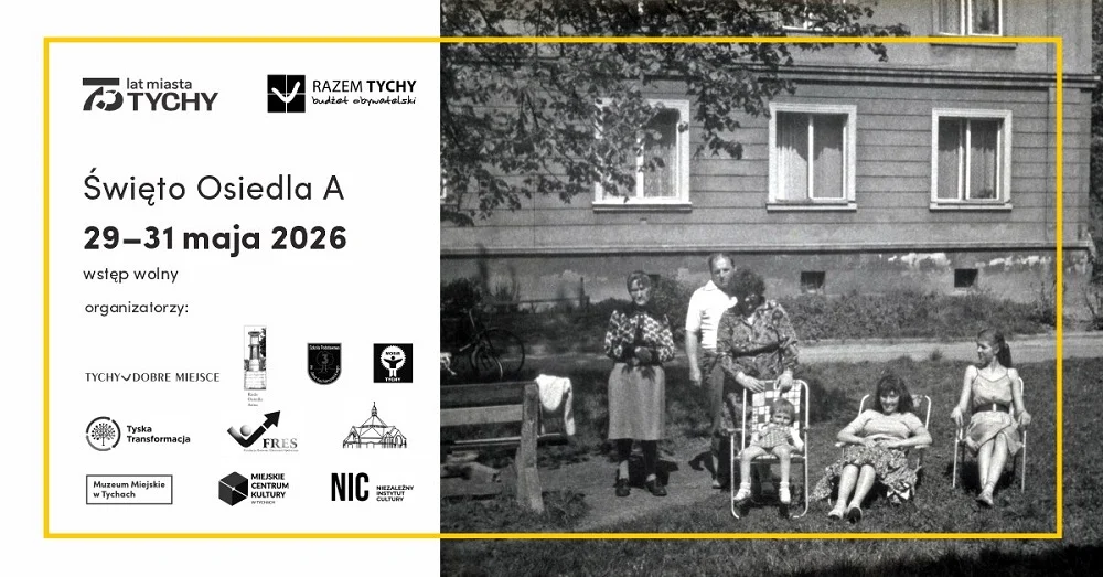 Święto Osiedla A w Tychach. Trzy dni wydarzeń, gra miejska, kino plenerowe i koncert