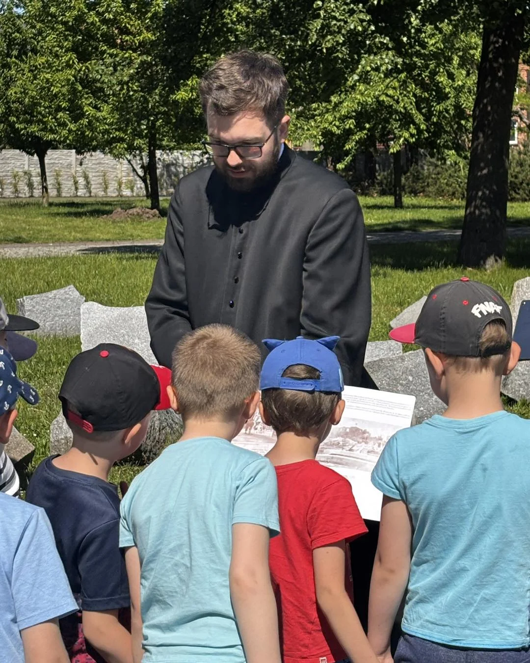 Przedszkolaki odkrywały historię Kończyc z MBP w Zabrzu / fot. MBP Zabrze