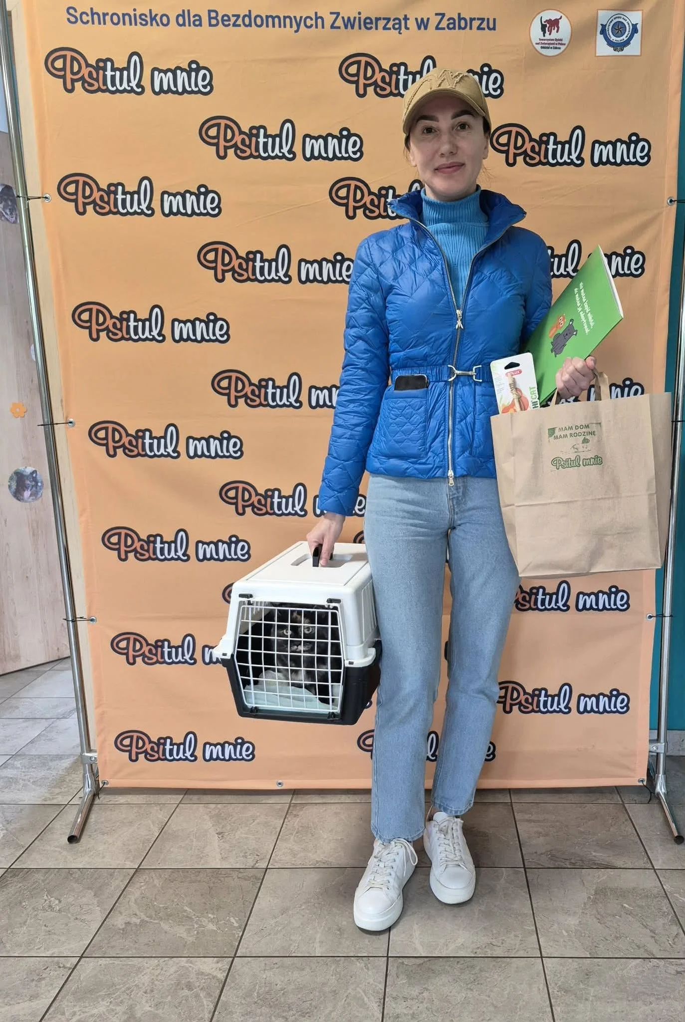 Kolejne adopcje w zabrzańskim Psitulu. Zwierzaki znalazły nowe domy / fot. Psitulmnie