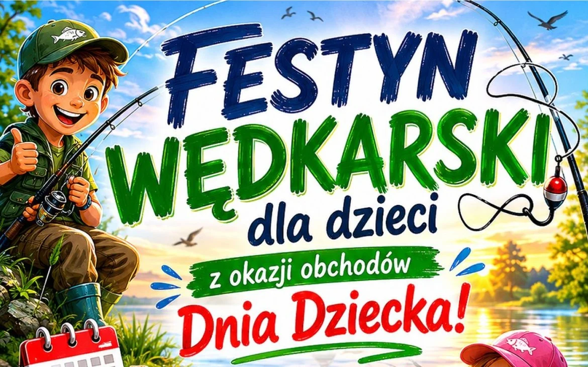 Festyn Wędkarski dla dzieci w Pyskowicach. Zawody 31 maja