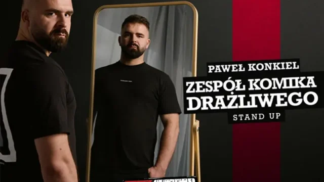 Paweł Konkiel w Katowicach – premierowy program „Zespół komika drażliwego”