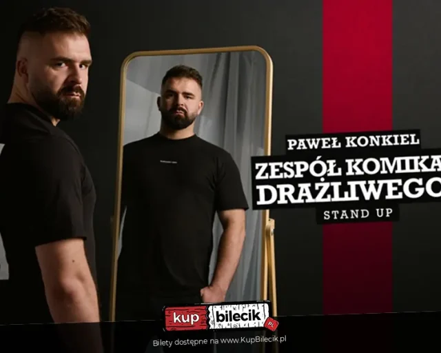 Paweł Konkiel w Katowicach – premierowy program „Zespół komika drażliwego”