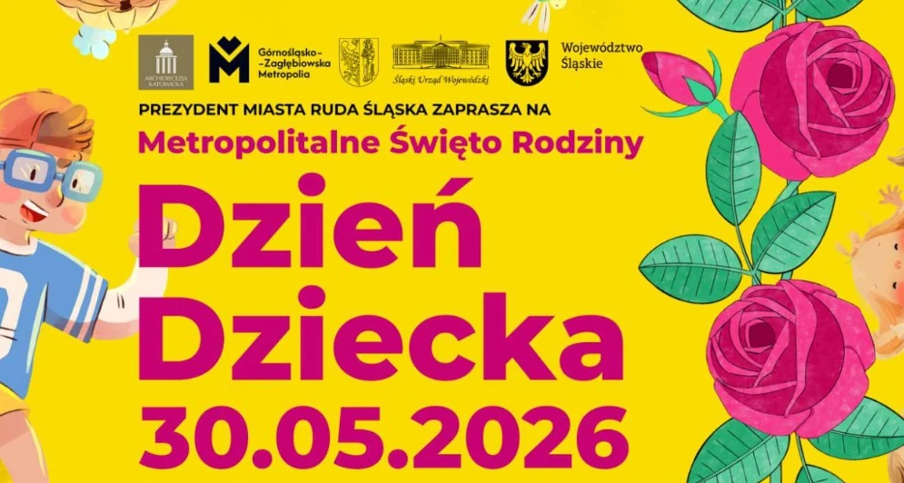 Dzień Dziecka w Rudzie Śląskiej z kolorowym korowodem
