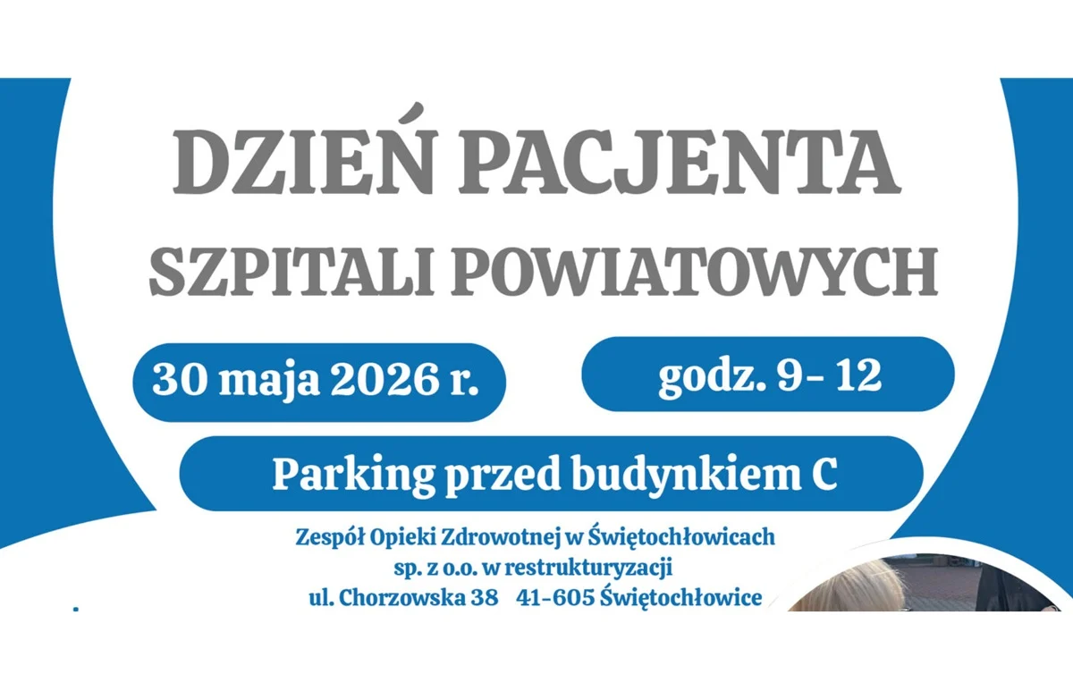 Bezpłatne badania i porady lekarskie w Świętochłowicach. Dzień Pacjenta już 30 maja
