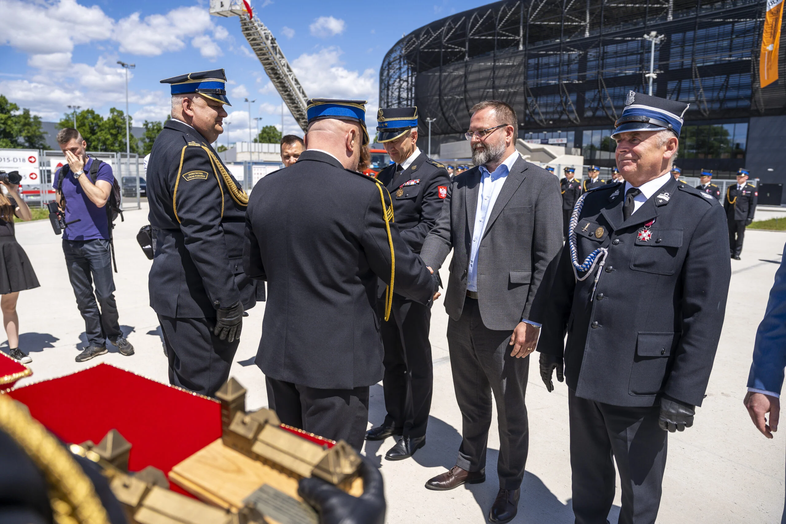 Zabrzański Dzień Strażaka na promenadzie Areny Zabrze / fot. UM Zabrze