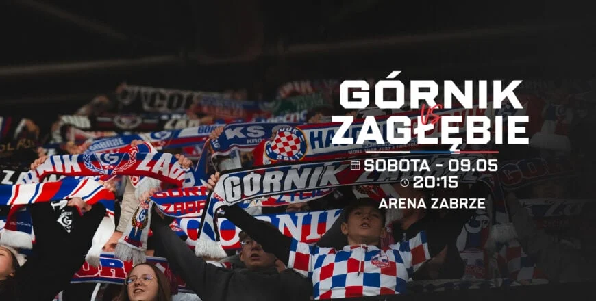Górnik Zabrze – Zagłębie Lubin. Mecz na Stadionie im. Ernesta Pohla już 9 maja