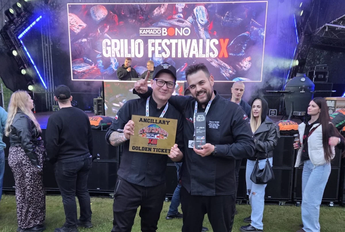 Piotr Wasielewski z Tychów z europejskim sukcesem. Manufaktura Steków wywalczyła awans na mistrzostwa świata BBQ