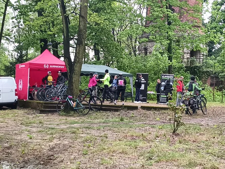 140 lat szpitala. Rybnik na rowerach dla zdrowia psychicznego. /fot. Straż Miejska Rybnik