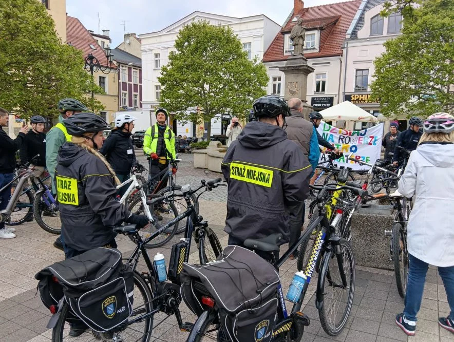140 lat szpitala. Rybnik na rowerach dla zdrowia psychicznego. /fot. Straż Miejska Rybnik