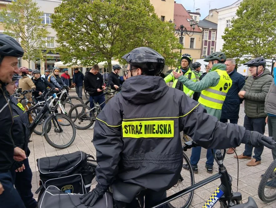 140 lat szpitala. Rybnik na rowerach dla zdrowia psychicznego. /fot. Straż Miejska Rybnik