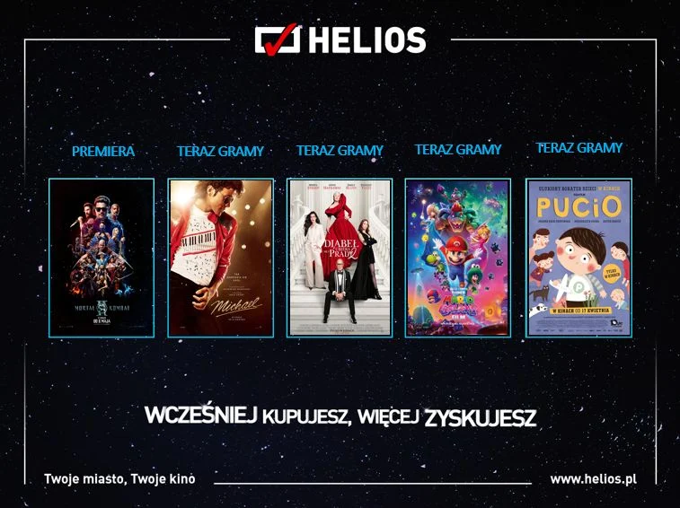 Moc majowych nowości w kinach Helios