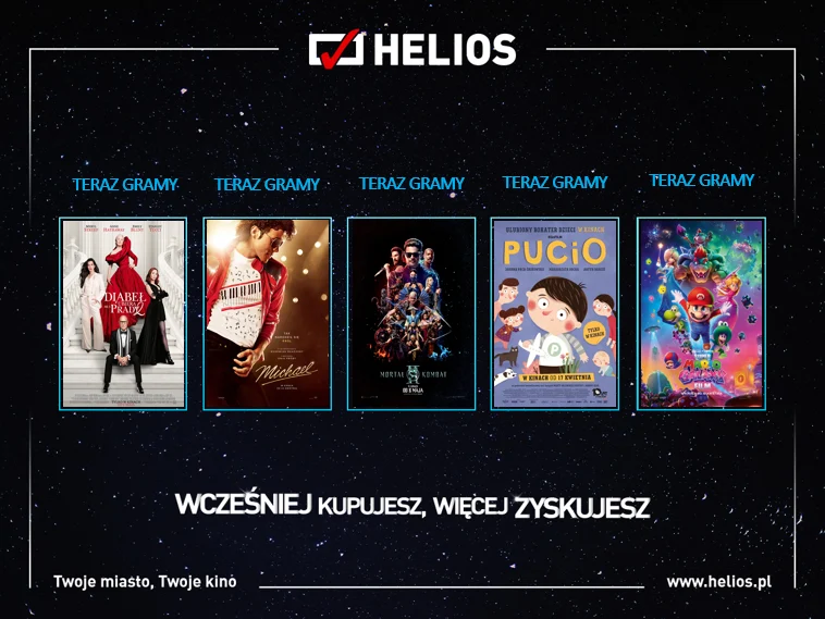 Majowy repertuar kin Helios