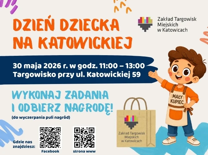 Dzień Dziecka na targowisku przy ul. Katowickiej