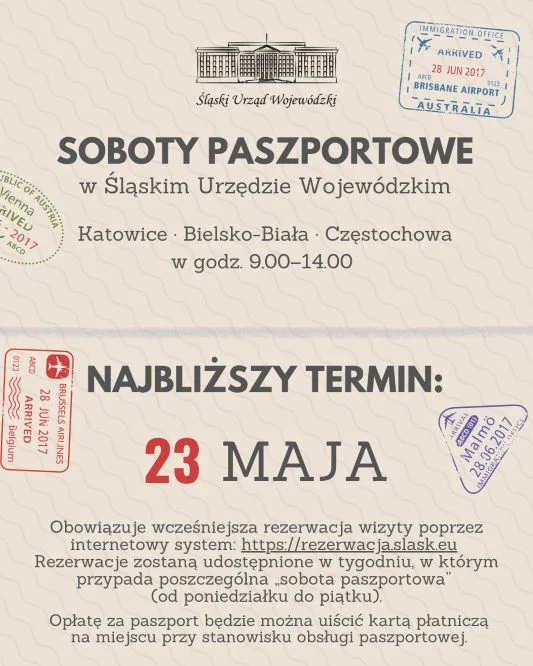 Sobota paszportowa w Śląskiem. Trzeba wcześniej zarezerwować wizytę /fot. ŚUW Katowice