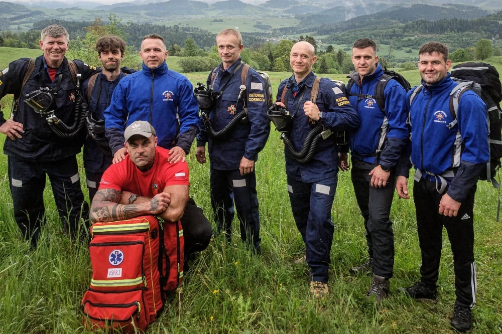 Ratownicy z kopalni ROW uczcili 10-lecie kopalni wyjątkowym gestem