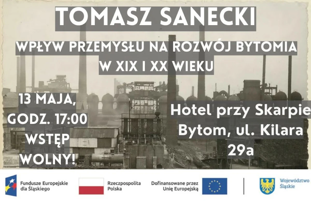 Zmiany demograficzne w mieście tematem kolejnej prelekcji bytomskiego historyka Tomasza Saneckiego