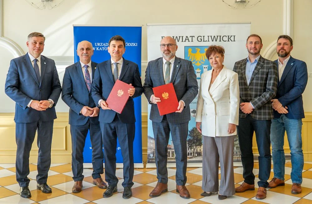 Ponad 13 mln zł na ważną drogę w powiecie gliwickim. Podpisano umowę