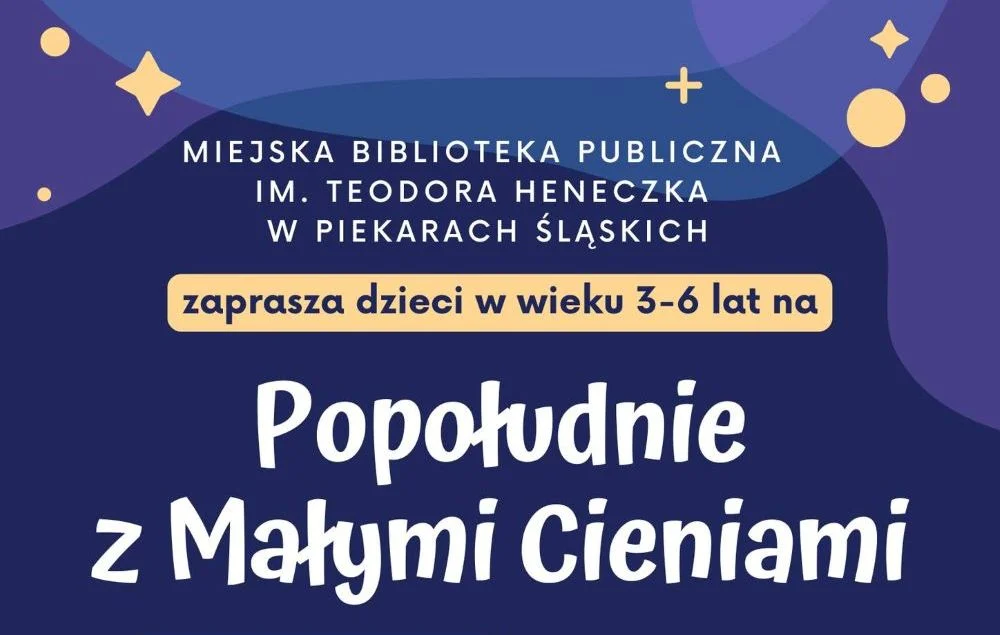 Kreatywne Popołudnie z Małymi Cieniami – wydarzenie artystyczne dla dzieci w Piekarach Śląskich