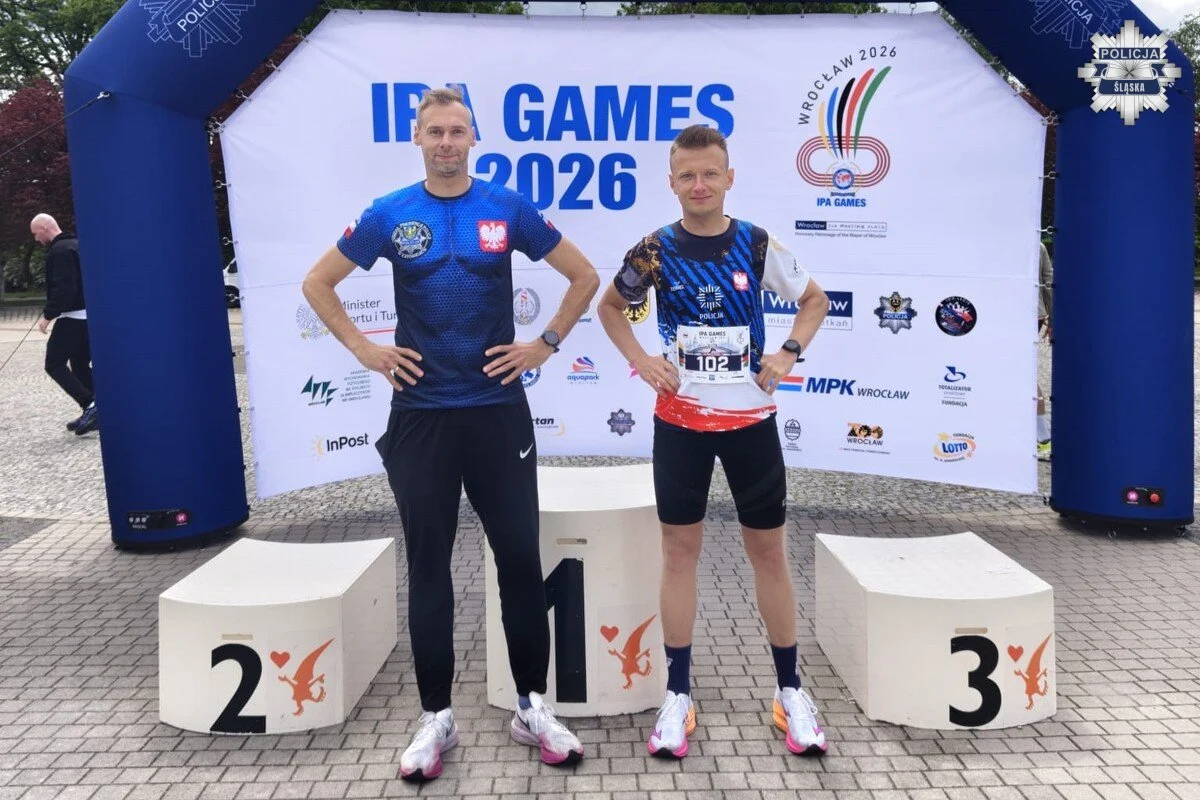 Śląscy policjanci z medalami na IPA Games 2026. Złoto, srebro i świetne wyniki! (1)