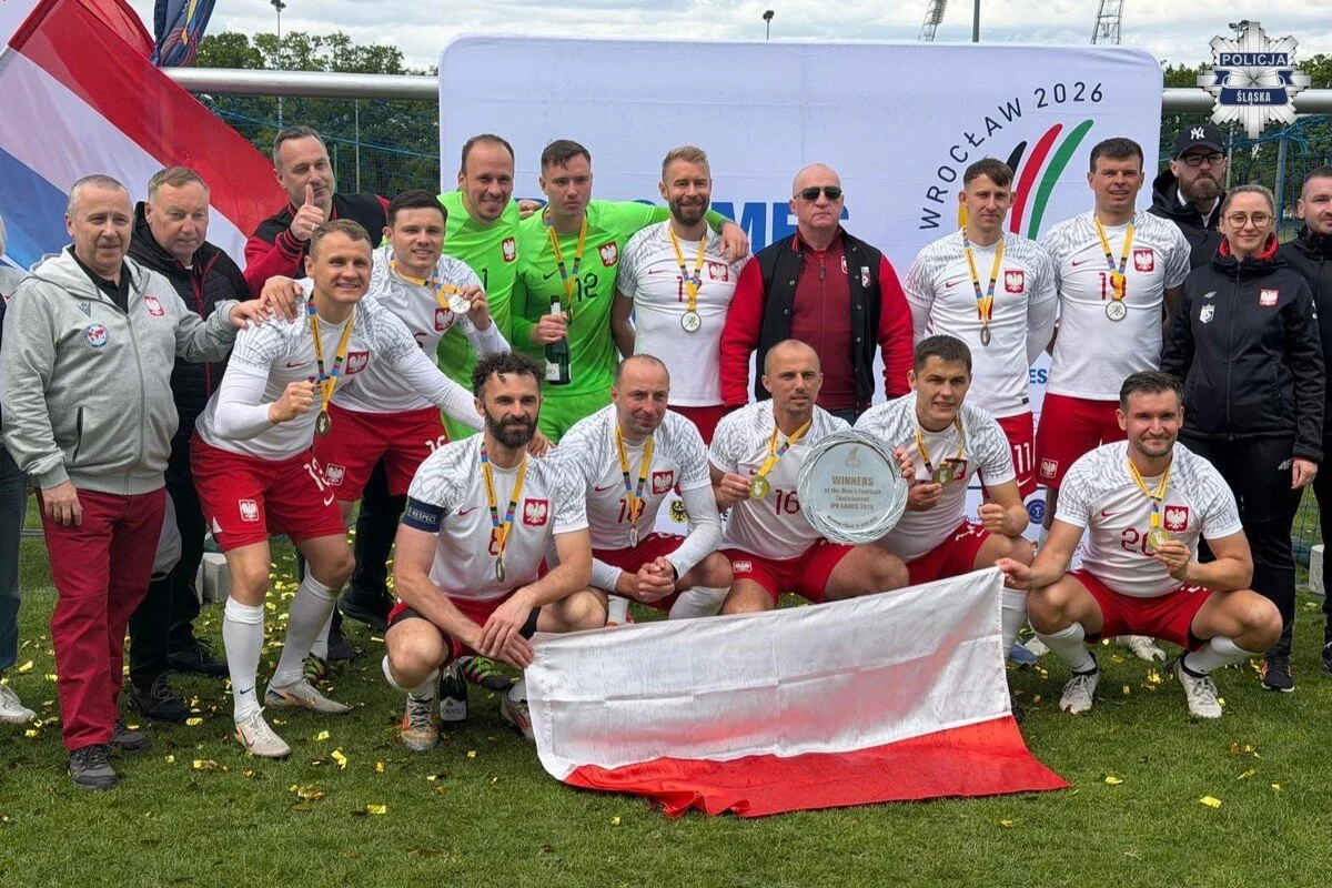 Śląscy policjanci z medalami na IPA Games 2026. Złoto, srebro i świetne wyniki!