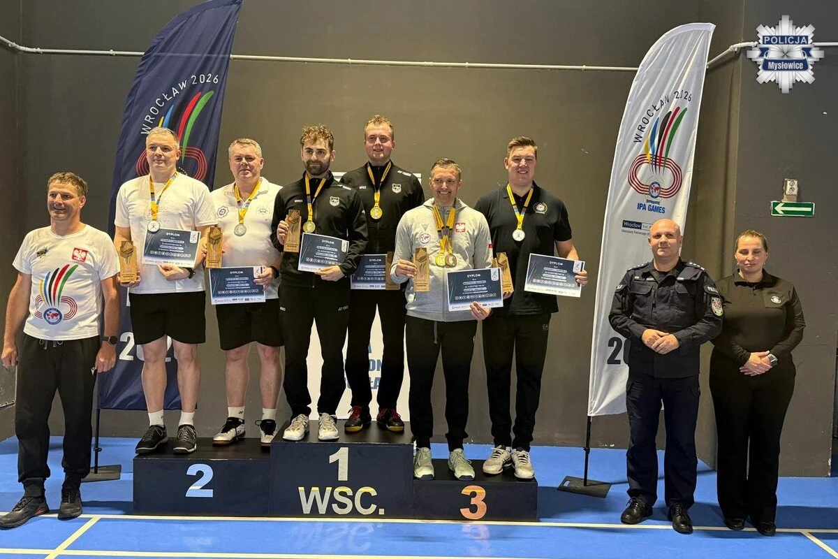 Śląscy policjanci z medalami na IPA Games 2026. Złoto, srebro i świetne wyniki! (6)