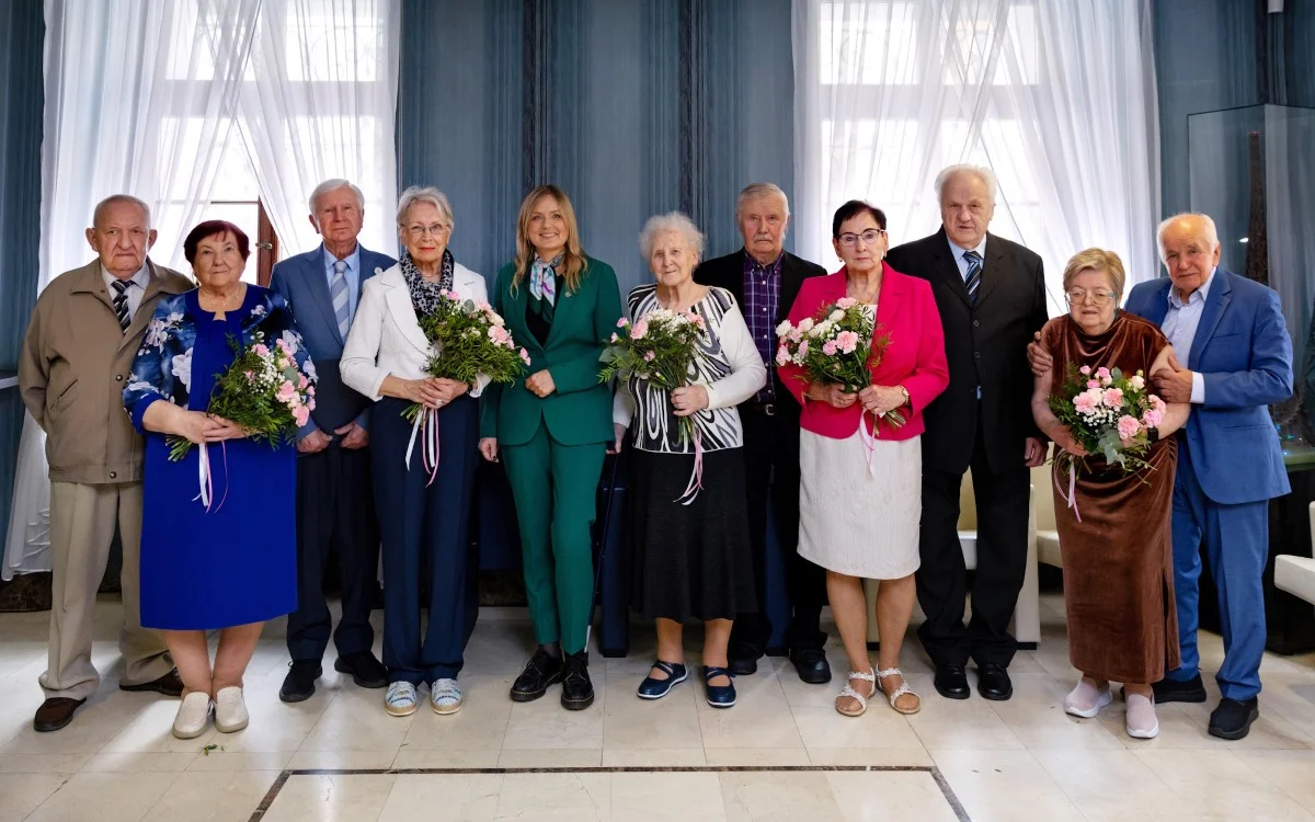 Razem przez niemal całe życie. Gliwickie małżeństwa świętują kolejne rocznice