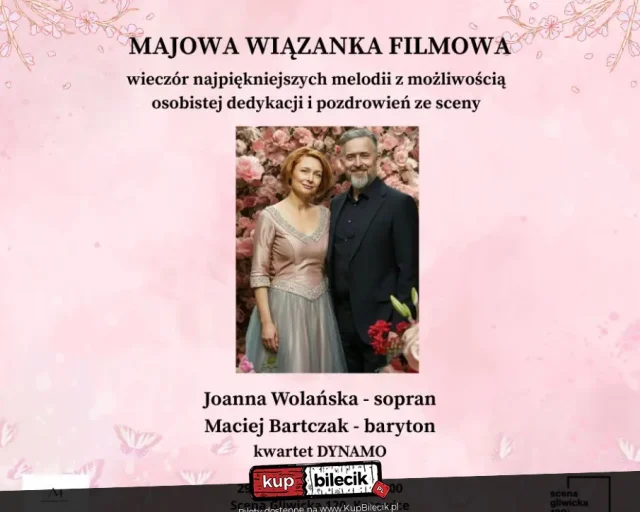 „Majowa wiązanka filmowa” na Scenie Gliwickiej 120 w Katowicach